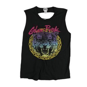 Scratch Womens Glam Punk Muscle Tank Top, NWT